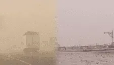 Senamhi en alerta máxima: vientos furiosos de 61 km/h azotan Pisco y levantan nubes de polvo en Ica