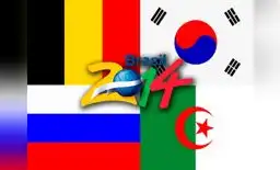 Bélgica, Rusia, Corea del Sur y Argelia conforman el Grupo H