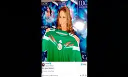 Lucerito envió mensaje de aliento a la selección mexicana.