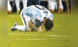 Como Messi, también otros ocho jugadores renunciarían a la selección argentina Como Messi, también otros ocho jugadores renunciarían a la selección argentina