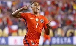 Alexis Sánchez en un dibujo animado Alexis Sánchez en un dibujo animado