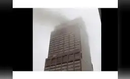 Helicóptero se estrella contra un edificio en Nueva York y deja un muerto [VIDEO]