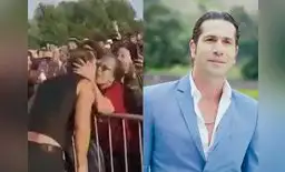 Una señora sorprende con gesto a Gregorio Pernia ‘El Titi’ Una señora sorprende con gesto a Gregorio Pernia ‘El Titi’