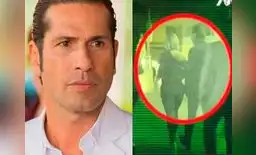 Gregorio Pernía toca a mujer que no es su pareja Gregorio Pernía toca a mujer que no es su pareja