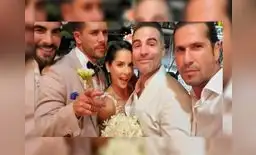 Carmen Villalobos y Gregorio Pernia sorprendieron a todos con su baile Carmen Villalobos y Gregorio Pernia sorprendieron a todos con su baile