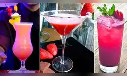 En imágenes, Cóctel Amor en llamas, Cóctel rojo tequila, y Berry Sprits. En imágenes, Cóctel Amor en llamas, Cóctel rojo tequila, y Berry Sprits.