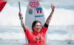 Sofía Mulanovich es una de las potencias del surf peruano que competirá en Tokio 2020.