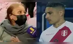 Petronila Gonzáles, madre de Paolo Guerrero, llegó al Estadio Nacional, y aprovechó en dar su opinión sobre el desempeño de su hijo.