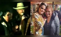 Daniela Darcourt no solo acudió al cumpleaños de Paolo Guerrero y bailó con él, sino que también compartió con su madre, Petronila Gonzáles.