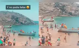 TikTok: joven heladero impacta al bajar de un bote con su triciclo para vender en la playa y escena es viral TikTok: joven heladero impacta al bajar de un bote con su triciclo para vender en la playa y escena es viral