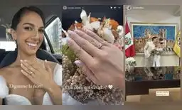 Manuela Camacho se casó