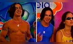 André Castañeda hizo de modelo en el programa de Raúl Romero.