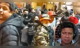 Silvio Valencia jamás imaginó lo que viviría en el banderazo de Melgar en la previa del partido ante Deportivo Cali. Silvio Valencia jamás imaginó lo que viviría en el banderazo de Melgar en la previa del partido ante Deportivo Cali.