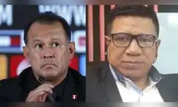 Juan Reynoso fue sorprendido por Silvio Valencia con particular pregunta en plena conferencia [VIDEO]