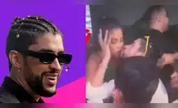 Bad Bunny se besó con fan y generó polémica. Bad Bunny se besó con fan y generó polémica.