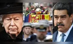 Nicolás Maduro se mostró triste por no haber asistido al funeral de la monarca.