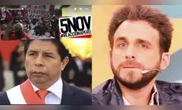 Peluchín en contra de Pedro Castillo y gobierno. Peluchín en contra de Pedro Castillo y gobierno.