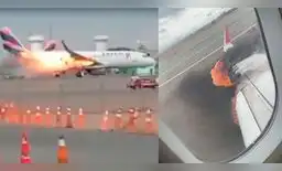 video grabado dentro del avión demuestra desesperación de los pasajeros.