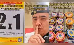 Bodeguero feliz por promoción de helados en Metro: él los venderá a precio normal Bodeguero feliz por promoción de helados en Metro: él los venderá a precio normal