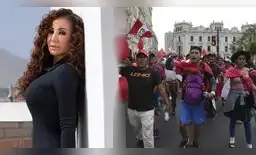 Janet Barboza invoca a la tranquilidad ante protestas en Perú. Janet Barboza invoca a la tranquilidad ante protestas en Perú.