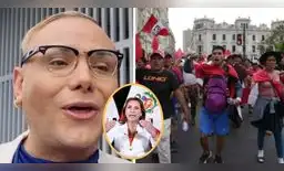 Carlos Cacho se refiere a las protestas. Carlos Cacho se refiere a las protestas.