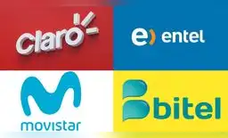 Compañías de telefonías móvil y su velocidad de internet.