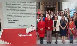 Madre congresistas tuvieron un festejo con dinero del pueblo.