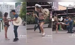 Diviértete con el desafío cultural donde un peruano se enfrenta a una talentosa bailarina de la selva al ritmo de la marinera en TikTok. Diviértete con el desafío cultural donde un peruano se enfrenta a una talentosa bailarina de la selva al ritmo de la marinera en TikTok.