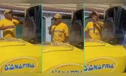 El heladero de D'onofrio fue viral en TikTok. El heladero de D'onofrio fue viral en TikTok.