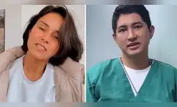 Maricielo Effio desmiente al Doctor Fong. Maricielo Effio desmiente al Doctor Fong.