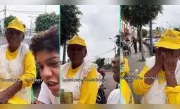 La reacción de la adulta mayor fue viral en TikTok. La reacción de la adulta mayor fue viral en TikTok.