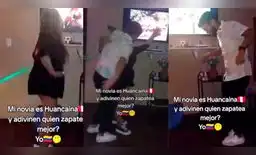 Un joven venezolano reto a una peruana a bailar bailar huayno y es viral en TikTok. Un joven venezolano reto a una peruana a bailar bailar huayno y es viral en TikTok.