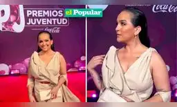 Daniela Darcourt sorprendió con su look en los Premios Juventud 2023. Daniela Darcourt sorprendió con su look en los Premios Juventud 2023.