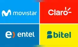 Claro, Movistar, Entel y Bitel son las compañías privadas que dominan el mercado de telecomunicaciones en Perú.