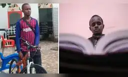 Un joven guineano decidió ir en bicicleta a la universidad de sus sueños e historia conmueve en medios internacionales.