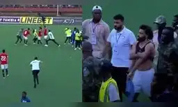 Mohamed Salah casi es atacado por hinchas de Sierra Leona en pleno partido con Egipto: así tuvo que salir
