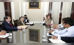 El presidente del Poder Judicial Javier Arévalo se reunió en Palacio Nacional de Justicia