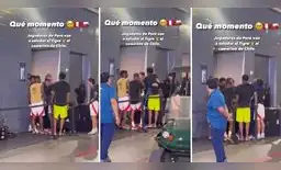 ¡Al borde de las lágrimas! Jugadores de la selección peruana acuden al vestuario de Chile para saludar a Ricardo Gareca ¡Al borde de las lágrimas! Jugadores de la selección peruana acuden al vestuario de Chile para saludar a Ricardo Gareca