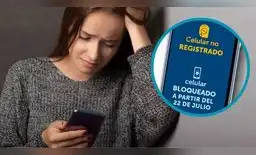 Osiptel bloqueará celulares a partir del 22 de julio en todo el país.