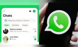 ¿Qué hacer si no me aparece el círculo azul de Meta AI de WhatsApp en mi celular?