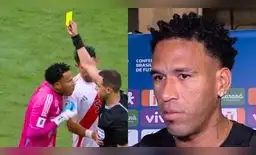 Pedro Gallese reveló charla con árbitro que lo suspendió al sacarle tarjeta amarilla ante Brasil. Pedro Gallese reveló charla con árbitro que lo suspendió al sacarle tarjeta amarilla ante Brasil.