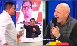 Silvio Valencia protagonizó una acalorada discusión con Gustavo Barrenechea en programa en vivo. Foto: captura/Erick & Gonzalo Silvio Valencia protagonizó una acalorada discusión con Gustavo Barrenechea en programa en vivo. Foto: captura/Erick & Gonzalo