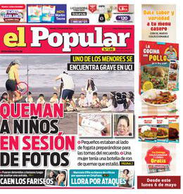 Edición Impresa - El Popular | Lima - Sabado 27 de Abril del 2024
