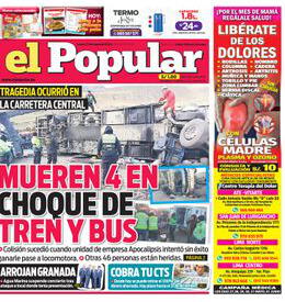 Edición Impresa - El Popular | Lima - Lunes 27 de Mayo del 2024