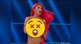 WWE: Luchadora Eva Marie se queda sin sostén durante transmisión en vivo (VIDEO)