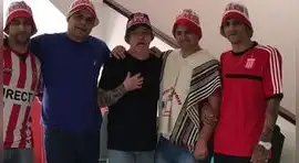Pablo Escobar: 'Popeye' se reunió con barra de Estudiantes de La Plata (VIDEO+FOTOS)