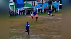 Argentina: mira el mejor gol de la historia en una cancha embarrada [VIDEO]