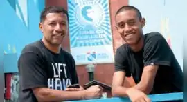 Roberto Palacios vivió un momento especial con el debut de su hijo Brando