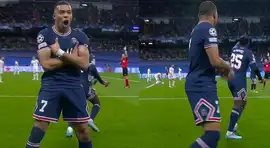 ¡Apagaron su alegría! Mbappé festejó así gol para PSG, lo anulan y tiene singular reacción [VIDEO]