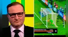 "Robo descarado": periodista argentino sorprendido porque nadie interrumpió el Perú vs Uruguay [FOTO]
